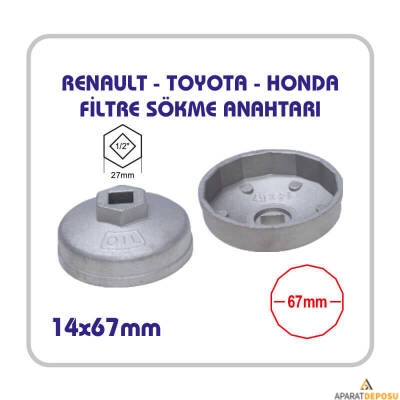 RENAULT - TOYOTA - HONDA FİLTRE SÖKME ANAHTARI - CML